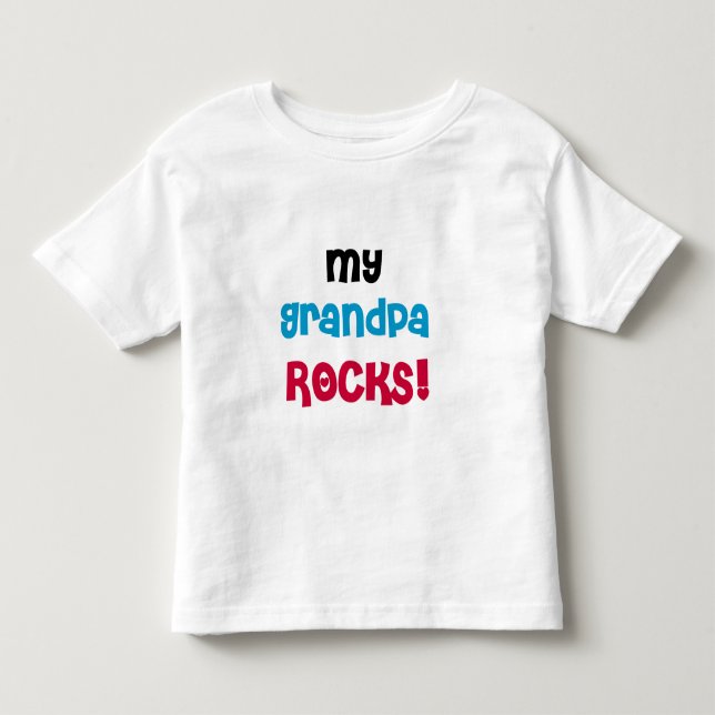 My Grand-pa Rocks Tshirts et cadeaux (Devant)