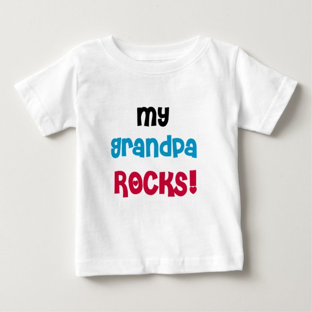 My Grand-pa Rocks Tshirts et cadeaux (Devant)