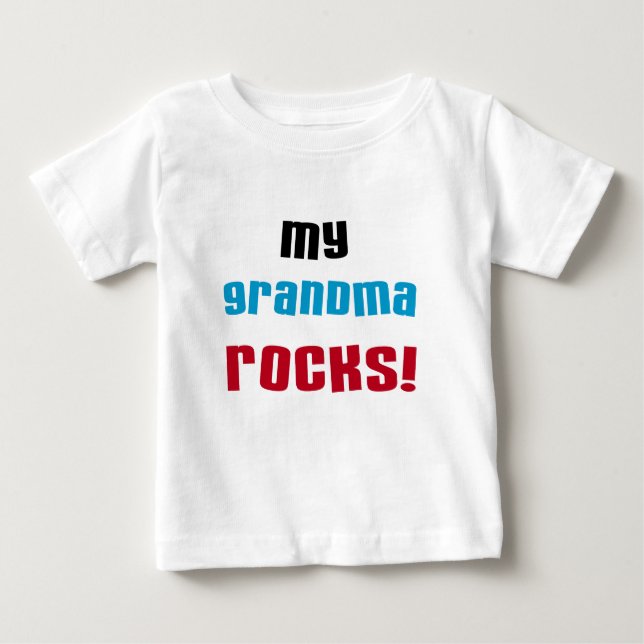 My Grandma Rocks T-shirts et cadeaux (Devant)