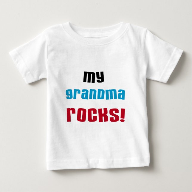 My Grandma Rocks T-shirts et cadeaux (Devant)