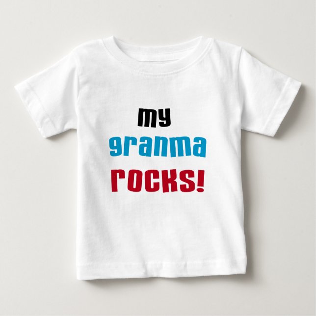 My Granma Rocks T-shirts et cadeaux (Devant)