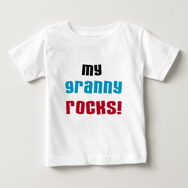 My Granny Rocks T-shirts et cadeaux (Devant)