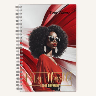 My Hustle...Red & White Journal Abstrait