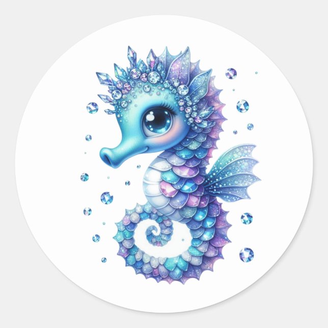 My Little Seahorse Stickers (Devant)