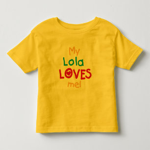 My Lola Loves Me T-shirts et cadeaux