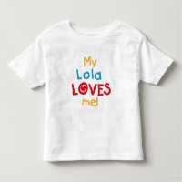My Lola Loves Me T-shirts et cadeaux