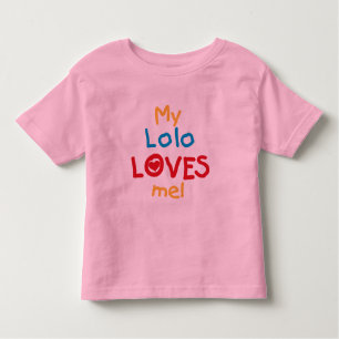 My Lolo Loves Me T-shirts et cadeaux