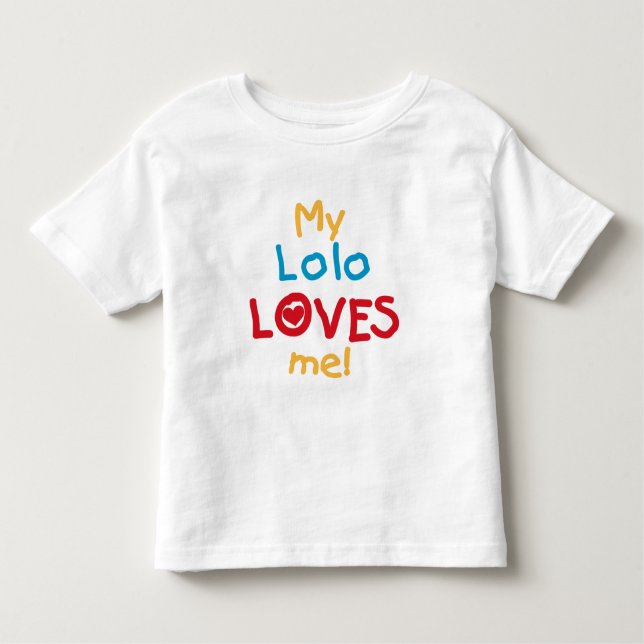 My Lolo Loves Me T-shirts et cadeaux (Devant)