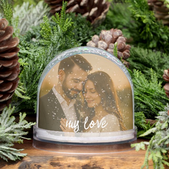 My love couple photo custom  (Hiver)