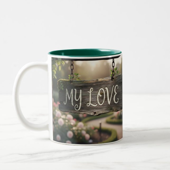 My Love Mug | Romantic Coffee Mug Gift for Couples (Gauche)