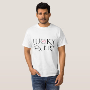 My Lucky T-shirt Texte moderne
