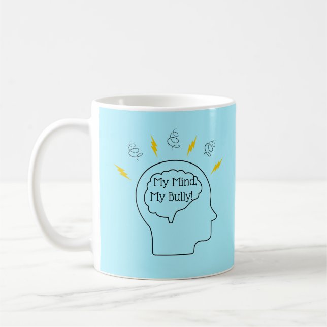 My Mind My Bully Tourette's syndrome Mug (Gauche)