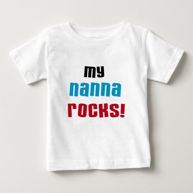 My Nanna Rocks T-shirts et cadeaux (Devant)