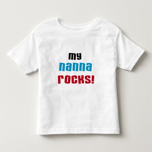 My Nanna Rocks T-shirts et cadeaux (Devant)