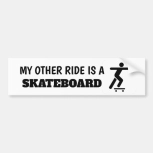 My Other Ride est un Sticker Skateboard