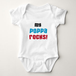My Poppa Rocks Tshirts et cadeaux