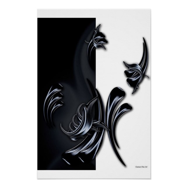 "My Rising Projection", Affiche brillante (Devant)