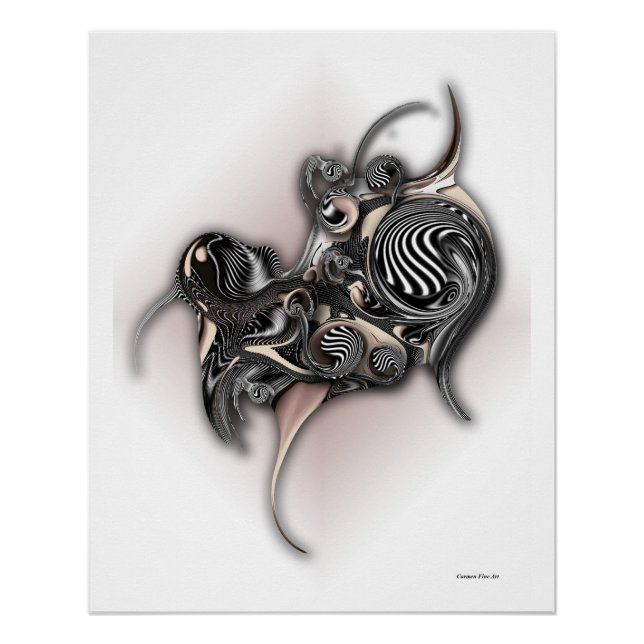 "My Transcendental Material", Poster brillant (Devant)