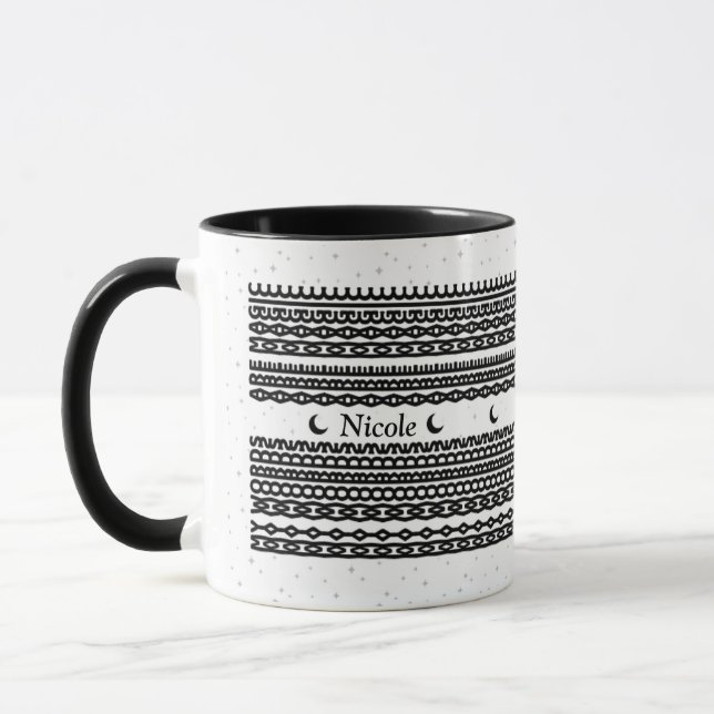 My Words Are Magic-Custom Hidden Message Mug (Gauche)