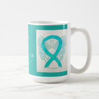 Myasthenia Gravis Sensibilisation Ruban Angel Mug