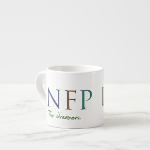 Myers-Briggs INFP Les Dreamers Expresso Mug