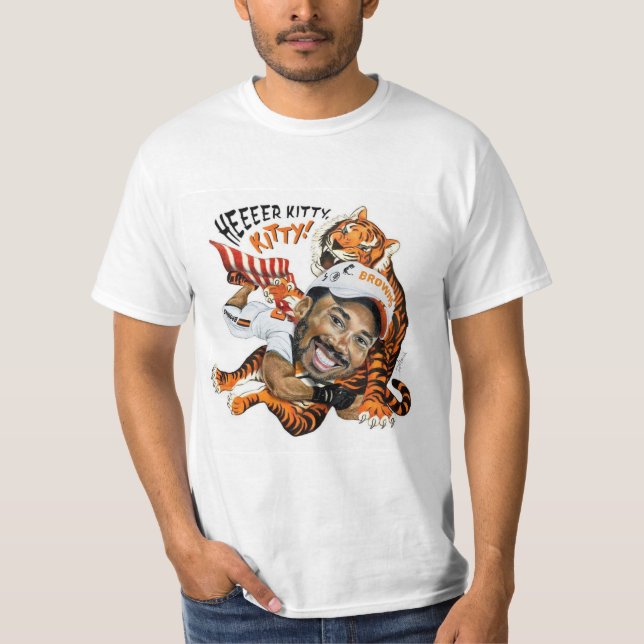 myles garrett 95 t-shirt (Devant)