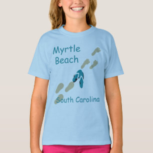 Myrtle Beach, Caroline du Sud T-Shirt Flip-Flops