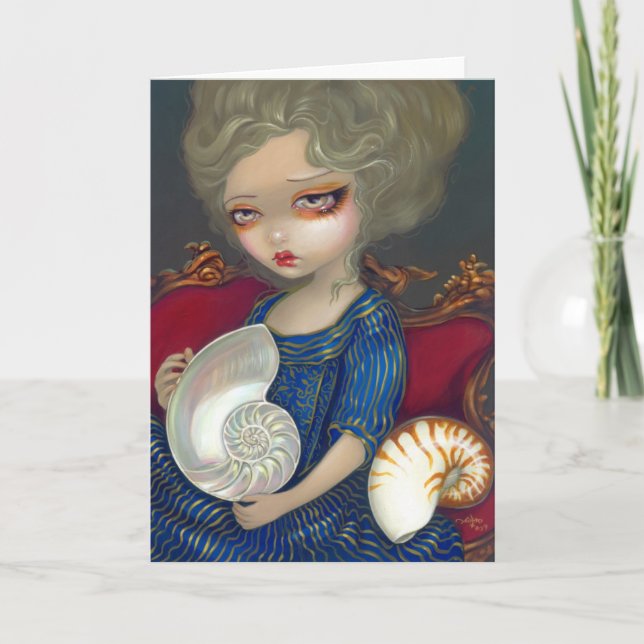 "Mystère carte de voeux de Nautilus" (Devant)