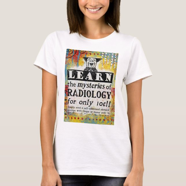 Mystères De Radiologie T-shirt - Funny Radiologist (Devant)