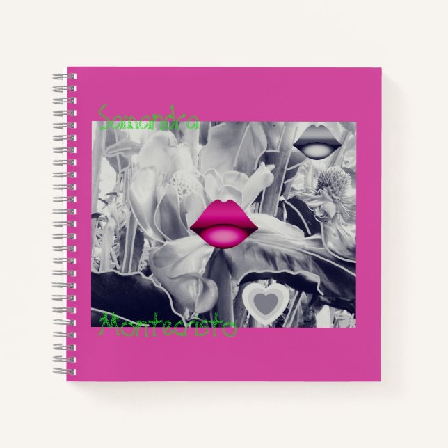 Mystérieux Écouter et prendre des notes Carnet spi (Devant)