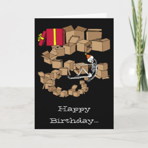 Mystery carte cadeau d'anniversaire