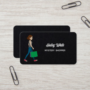 Mystery Secret Shopper Carte de visite