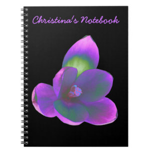 Mystic Beauté Crocus Flower Carnet personnalisable