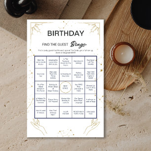 Mystic Horoscope Moon Anniversaire Bingo Jeu