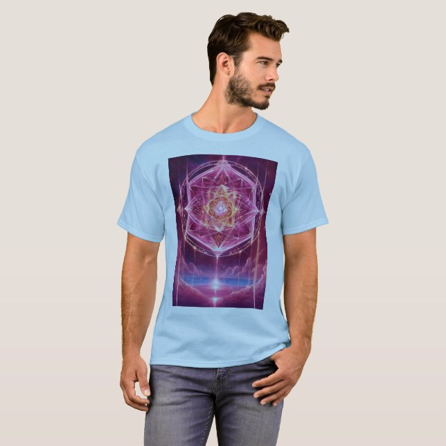 Mystic Mandala T-Shirt (Devant entier)
