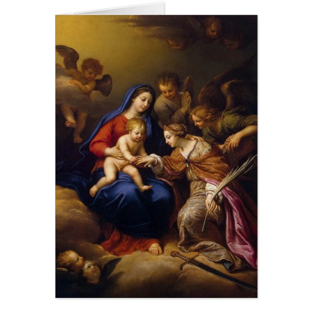 Mystic Marriage de St Catherine (Devant)