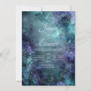 Mystic Midnight Garden Invitation de mariage