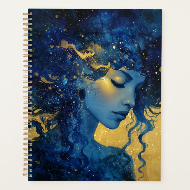 Mystic Moon Goddess Planner (Devant)