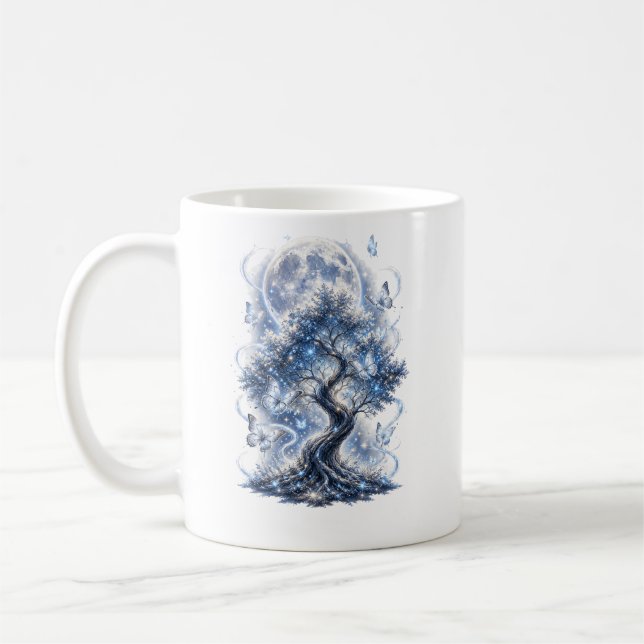 Mystic Moon Tree Magic Mug (Gauche)