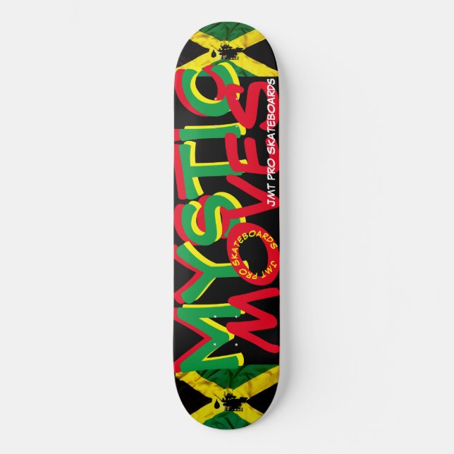 MYSTIC MOVES 8 1/4" Skateboard Deck (Recto)