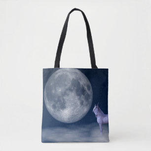 Mystic Unicorn Moon Sac fourre-tout magique