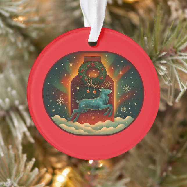 Mystic Winter Stag-Red (Arbre)