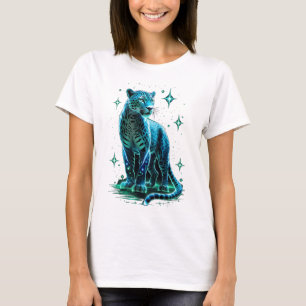 Mystical Blue Energy Jaguar T-Shirt