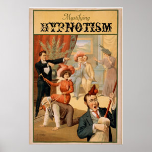 Mystifier l'hypnotisme Affiche VAUDEVILLE