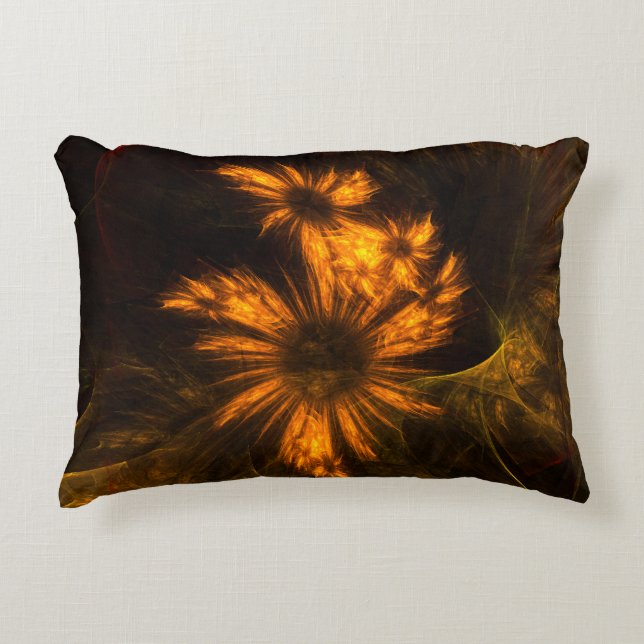 Mystique Jardin Abstrait Art Accent Coussin (Devant)