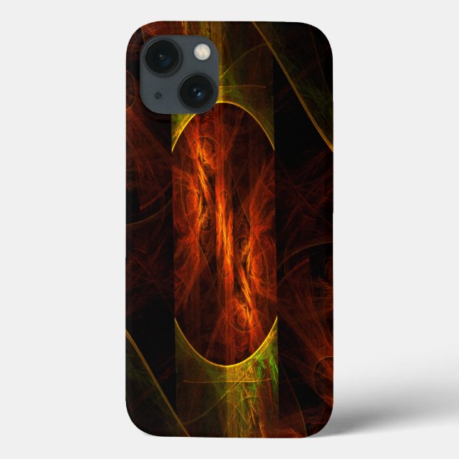 Mystique Jungle Art Abstrait iPhone 6 Coque (Verso)