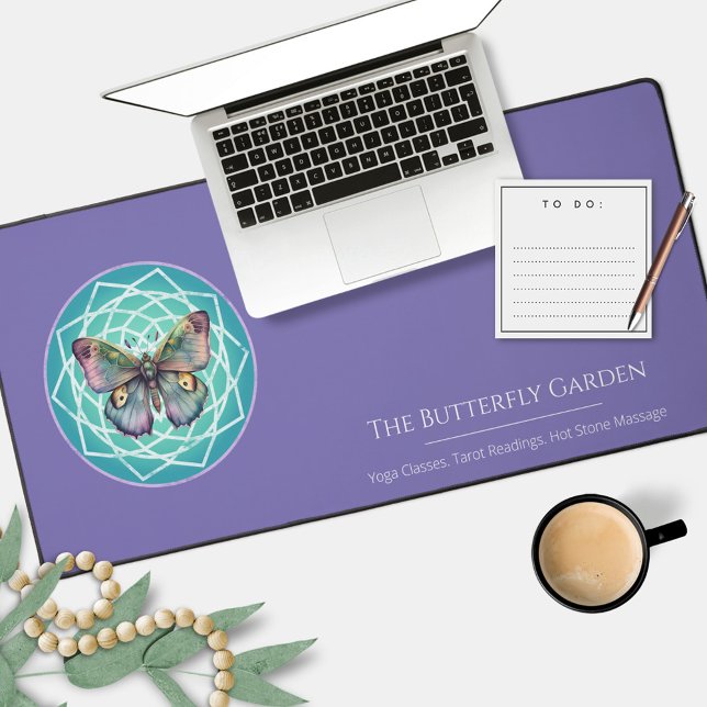 Mystique papillon violet Mandala Lecture Tarot (Créateur téléchargé)