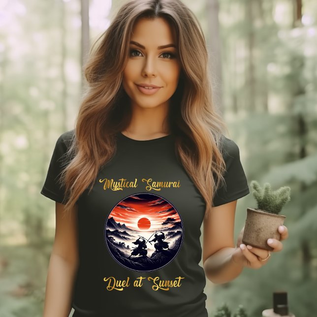 Mystique Samurai Duel à Sunset T-Shirt (Créateur téléchargé)