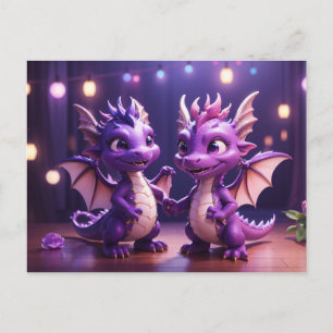 *~* Mythique AP48 Invitation PHOTO Dragon Dino Dis