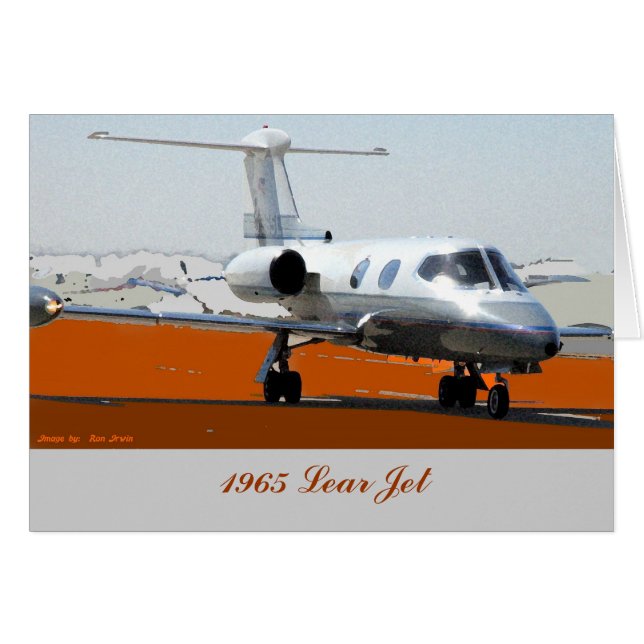 N1965L, jet 1965 de Lear (Devant Horizontal)